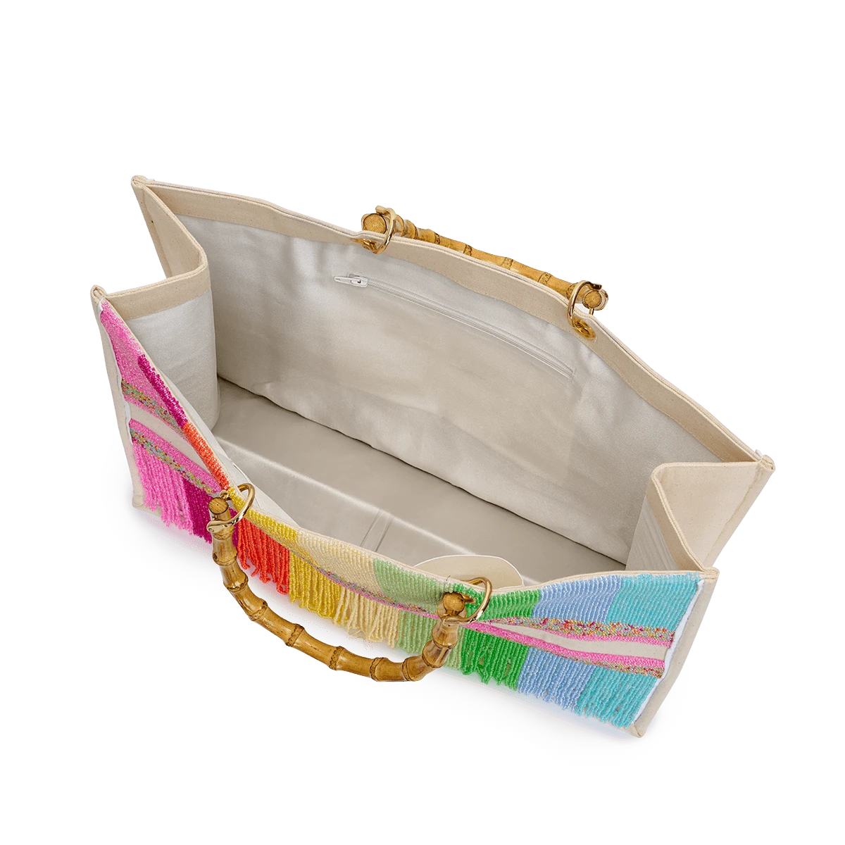 The Juliana Beaded Tote - Rainbow 5 The Juliana Beaded Tote - Rainbow - Image 3