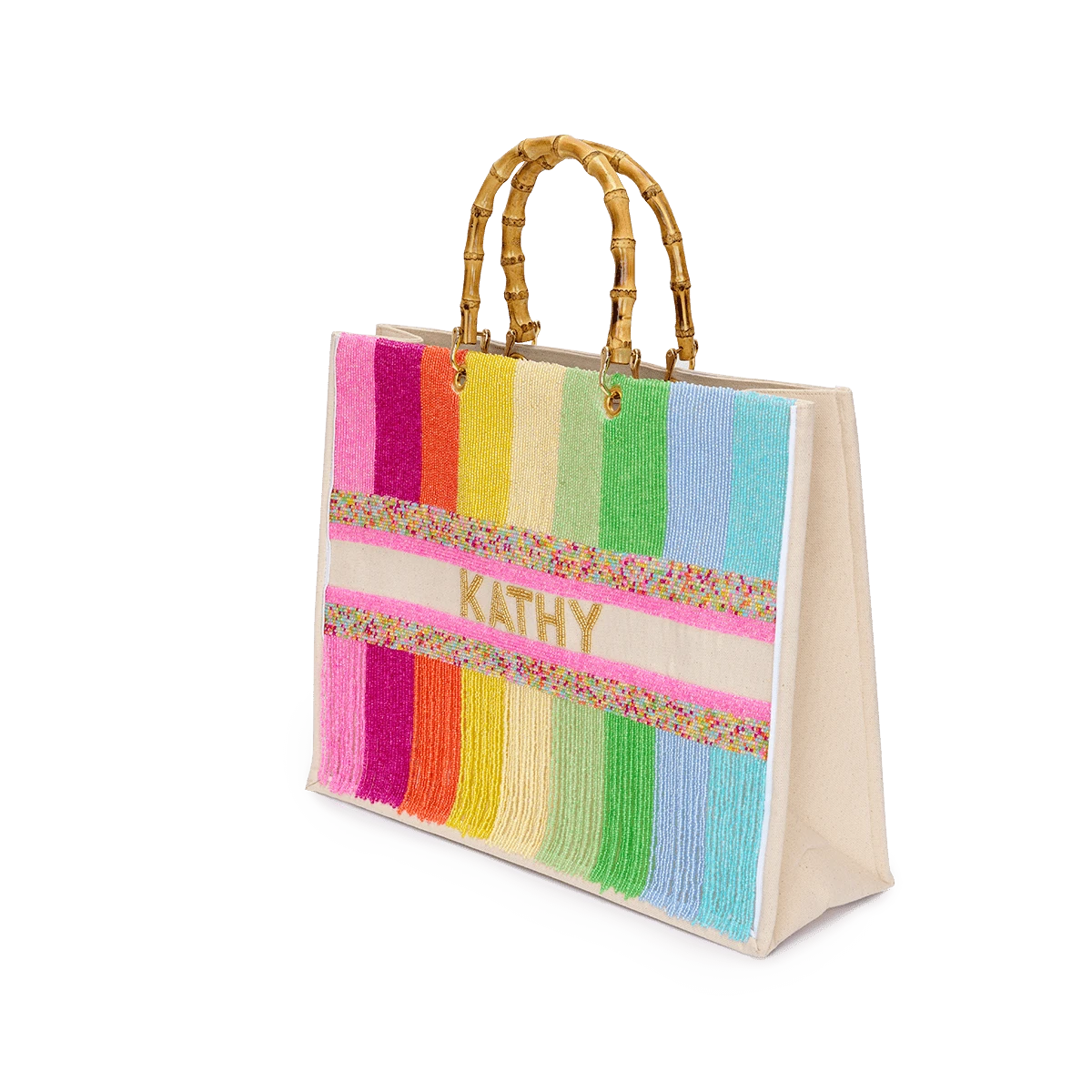 The Juliana Beaded Tote - Rainbow 4 The Juliana Beaded Tote - Rainbow - Image 2