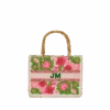 The Juliana Mini Beaded Tote - Flower Garden