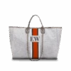 The Lily Canvas - French Grey - Jumbo -Lily Bean Luggage Shop the lily canvas jumbo french grey design your own 981011