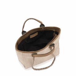 The Lily Canvas - Soft Fawn - Jumbo -Lily Bean Luggage Shop the lily canvas jumbo soft fawn with white grey beige 753932