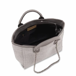 The Lily Canvas - French Grey - Medium 8 The Lily Canvas - French Grey - Medium -Lily Bean Luggage Shop the lily canvas medium french grey design your own 372116