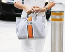 The Lily Canvas - French Grey - Medium 9 The Lily Canvas - French Grey - Medium -Lily Bean Luggage Shop the lily canvas medium french grey design your own 992912