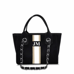 The Lily Canvas - Jet Black - Mini