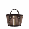 The Lily Canvas - Mocha - Mini -Lily Bean Luggage Shop the lily canvas mini mocha with white brown and beige 542469