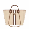 The Lily Canvas Tote - Cream -Lily Bean Luggage Shop the lily canvas tote cream 811548