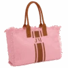 The Lily Fringe Tote - Bubblegum Pink