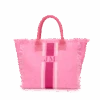 The Lily Fringe Tote - Pink 2 The Lily Fringe Tote - Pink -Lily Bean Luggage Shop the lily fringe tote pink 415583