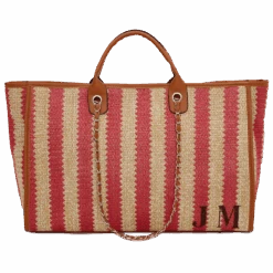 The Lily Jumbo Tote - Strawberries & Cream