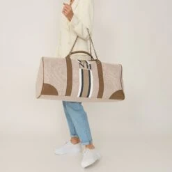 The Lily 'Take Me Away' Tote - Soft Fawn -Lily Bean Luggage Shop the lily take me away tote soft fawn 381852