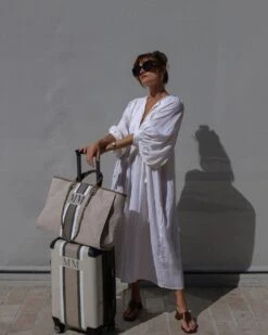 Trio Luggage Set - Soft Fawn -Lily Bean Luggage Shop trio luggage set soft fawn 277872