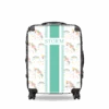Unicorn Hardshell Luggage - Aqua -Lily Bean Luggage Shop unicorn hardshell luggage aqua 962104